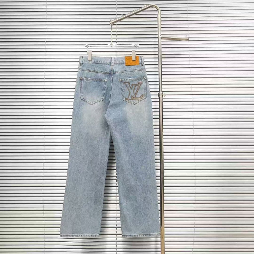 Louis Vuitton Logo-Embroidered Jeans - product image 2