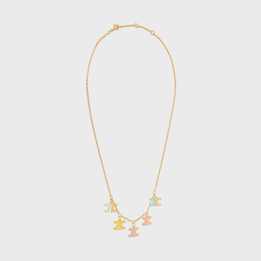 Celine Teen Charms 18K Gold Necklace