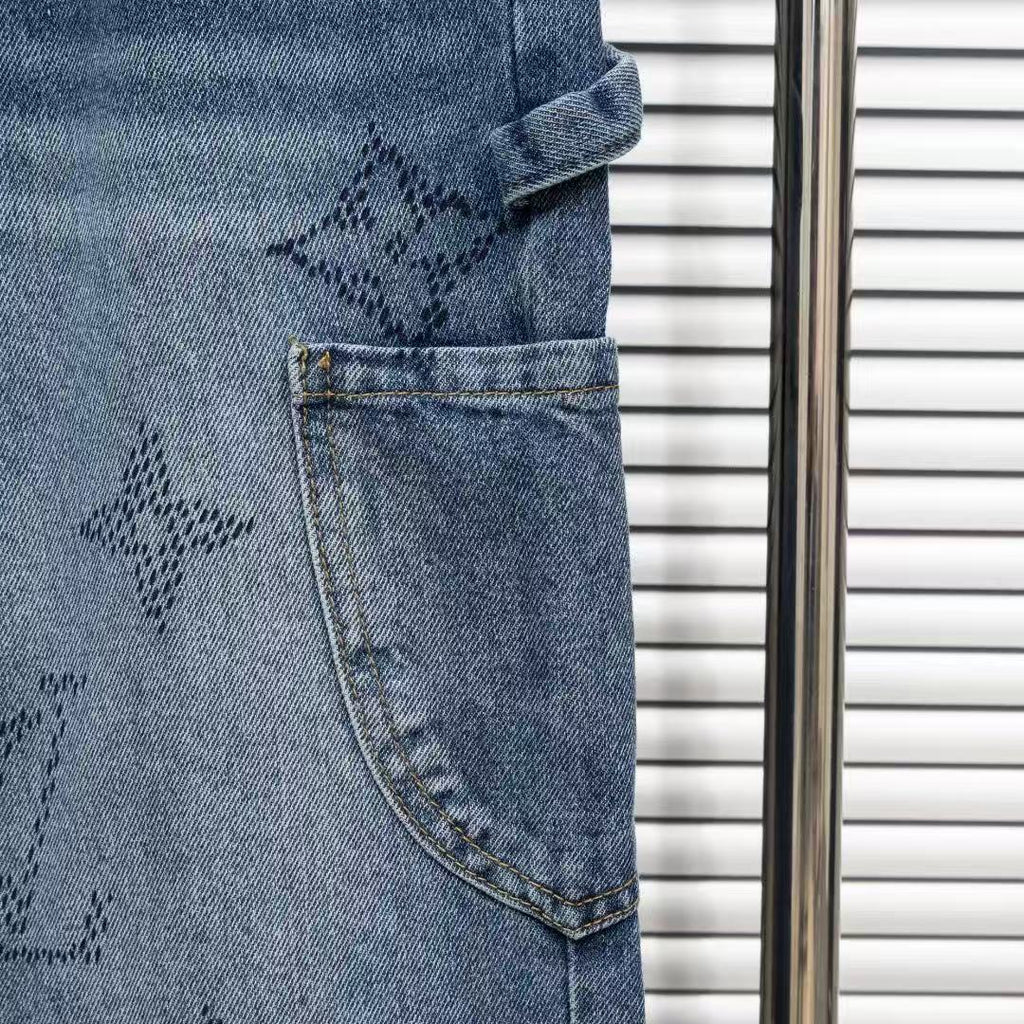 Louis Vuitton Logo-Embroidered Jeans - product image 3