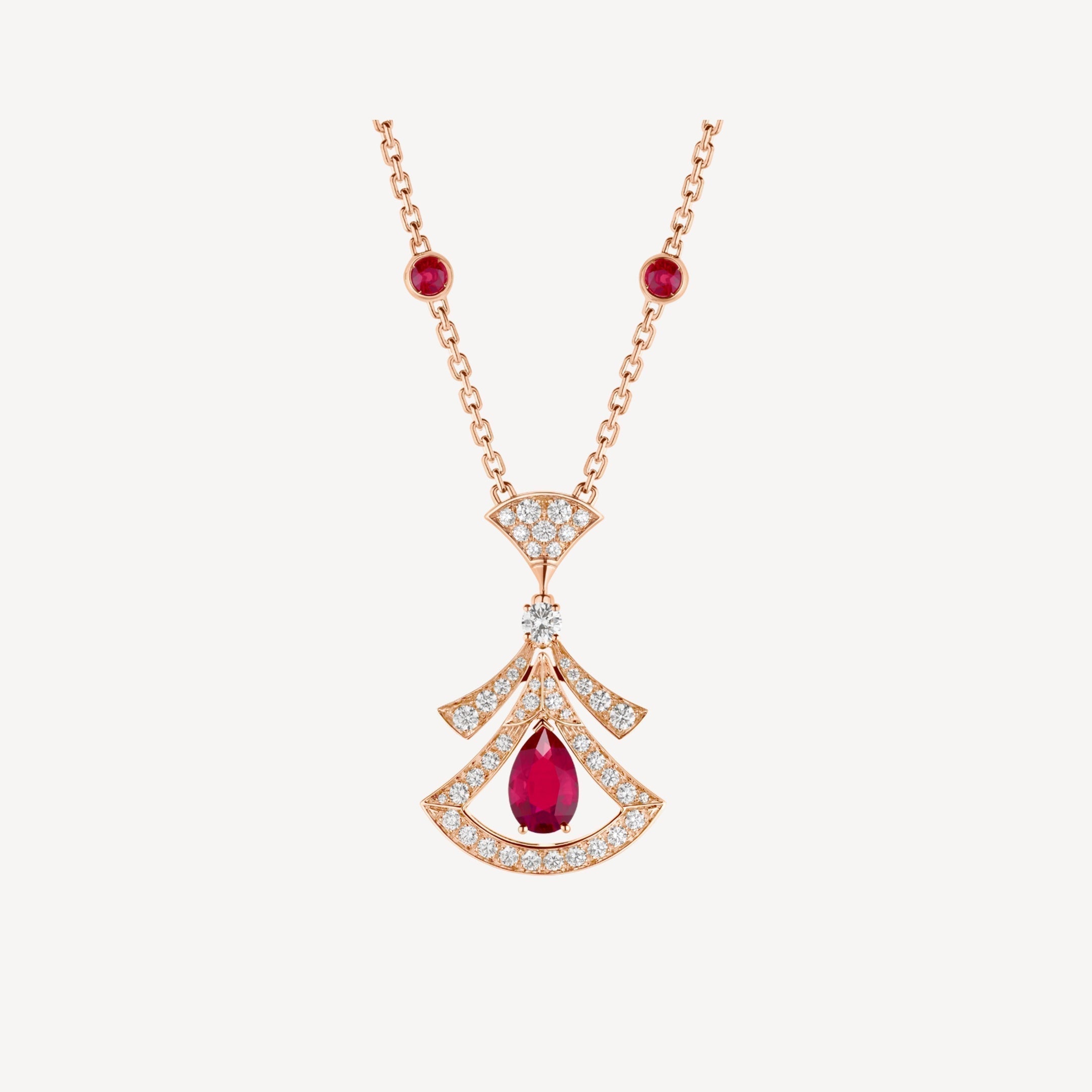 Bvlgari Dream Diamond 18K Gold Necklace