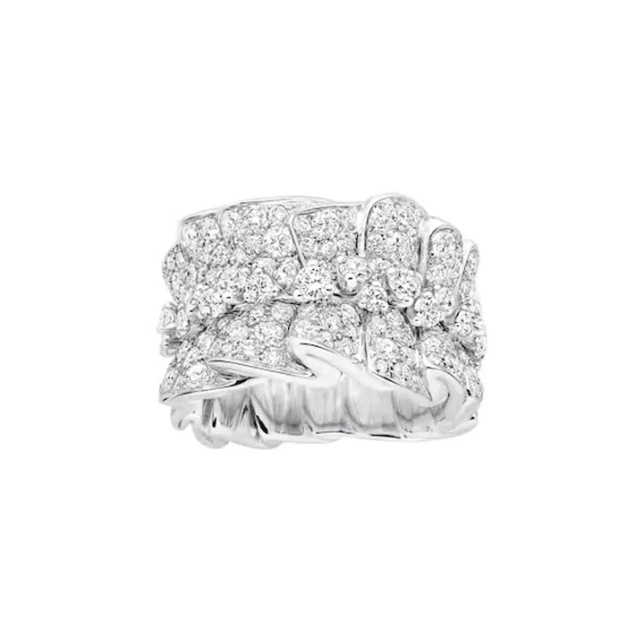 Dior Couture Diamond 18K Gold Ring