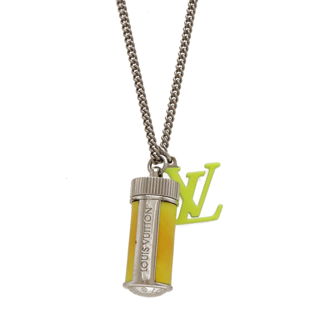 Louis Vuitton Collier Fluo Charms Vintage 18K Gold Necklace