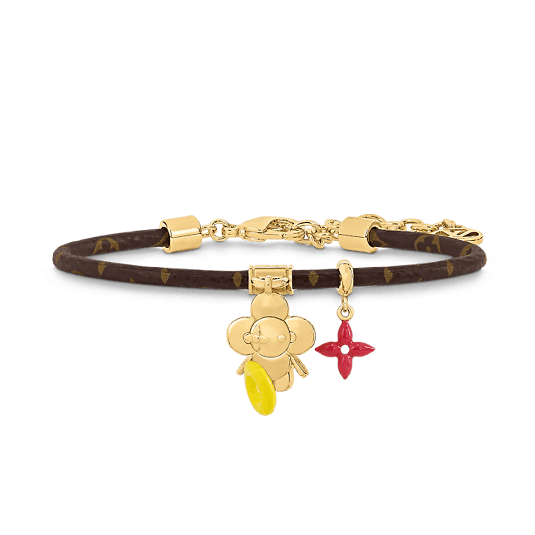 Louis Vuitton VIVIENNE POOL 18K Gold Bracelet