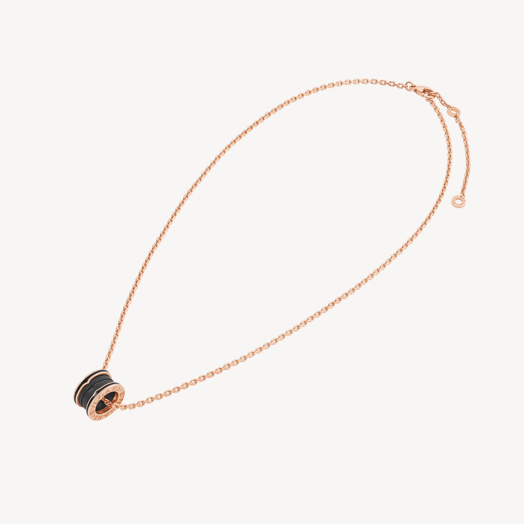 B.zero1 Black Ceramic 18K Gold Necklace