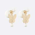 Dior Tribales Pearl 18K Gold Earrings
