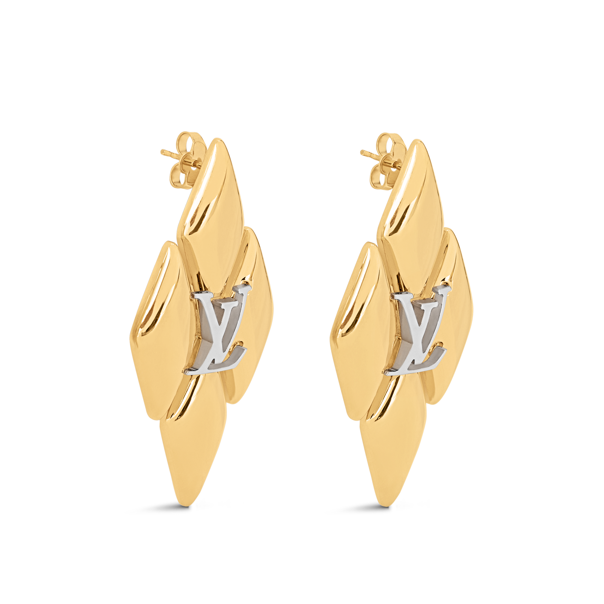 Louis Vuitton GO-14 18K Gold Earrings