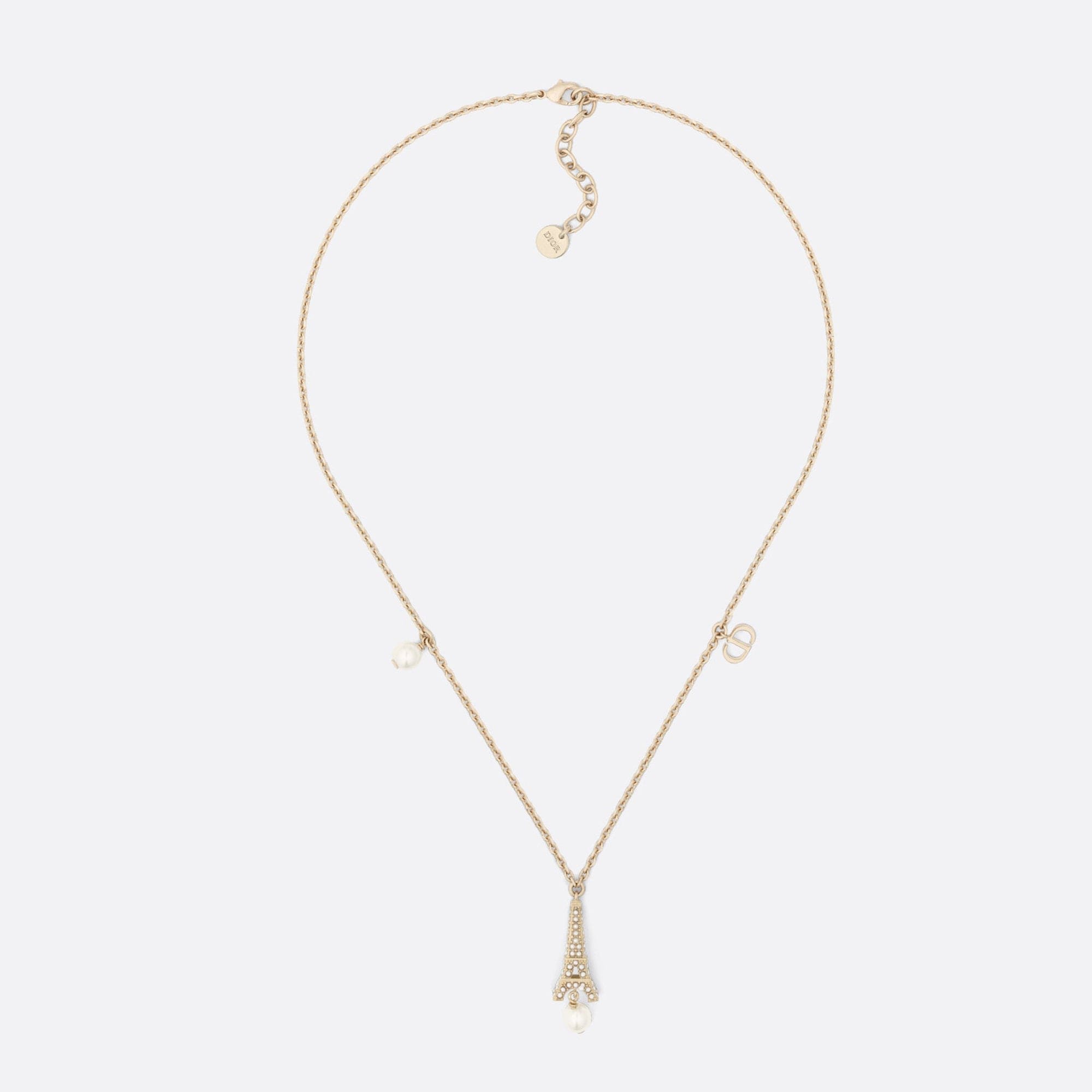 Dior Plan De Paris 18K Gold Necklace