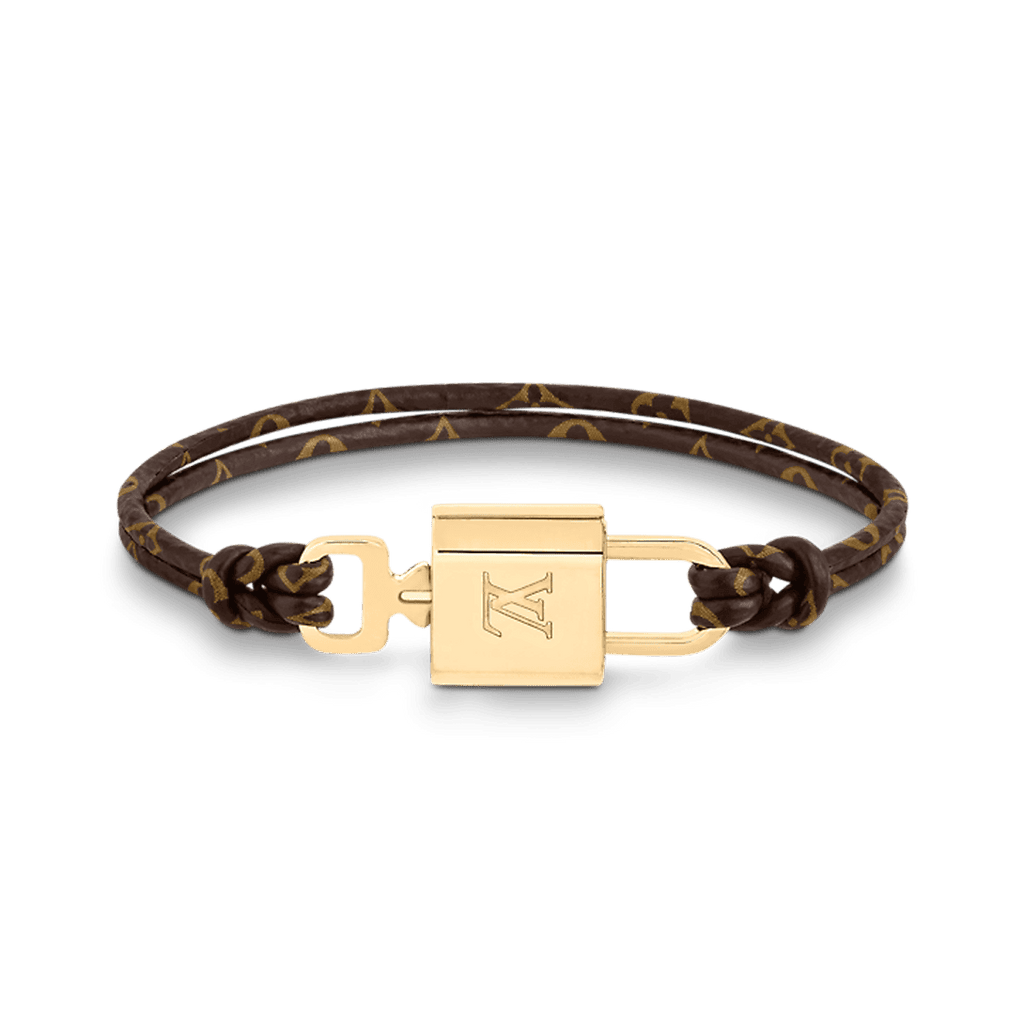 Louis Vuitton Lock It Again 18K Gold Bracelet