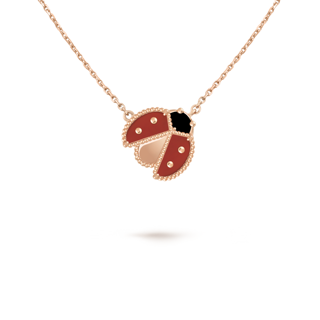 Lucky Spring Pendant 18K Gold Necklace