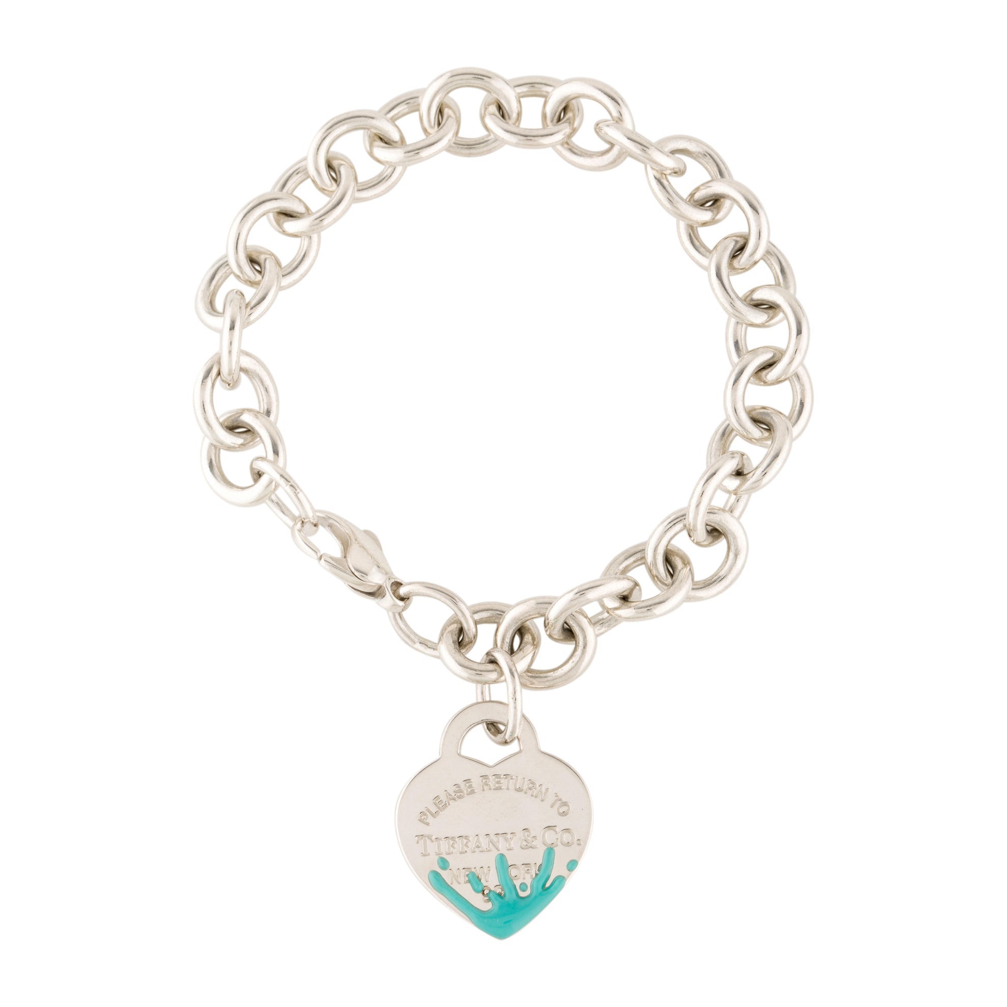 Tiffany Heart Tag 18K Gold Bracelet