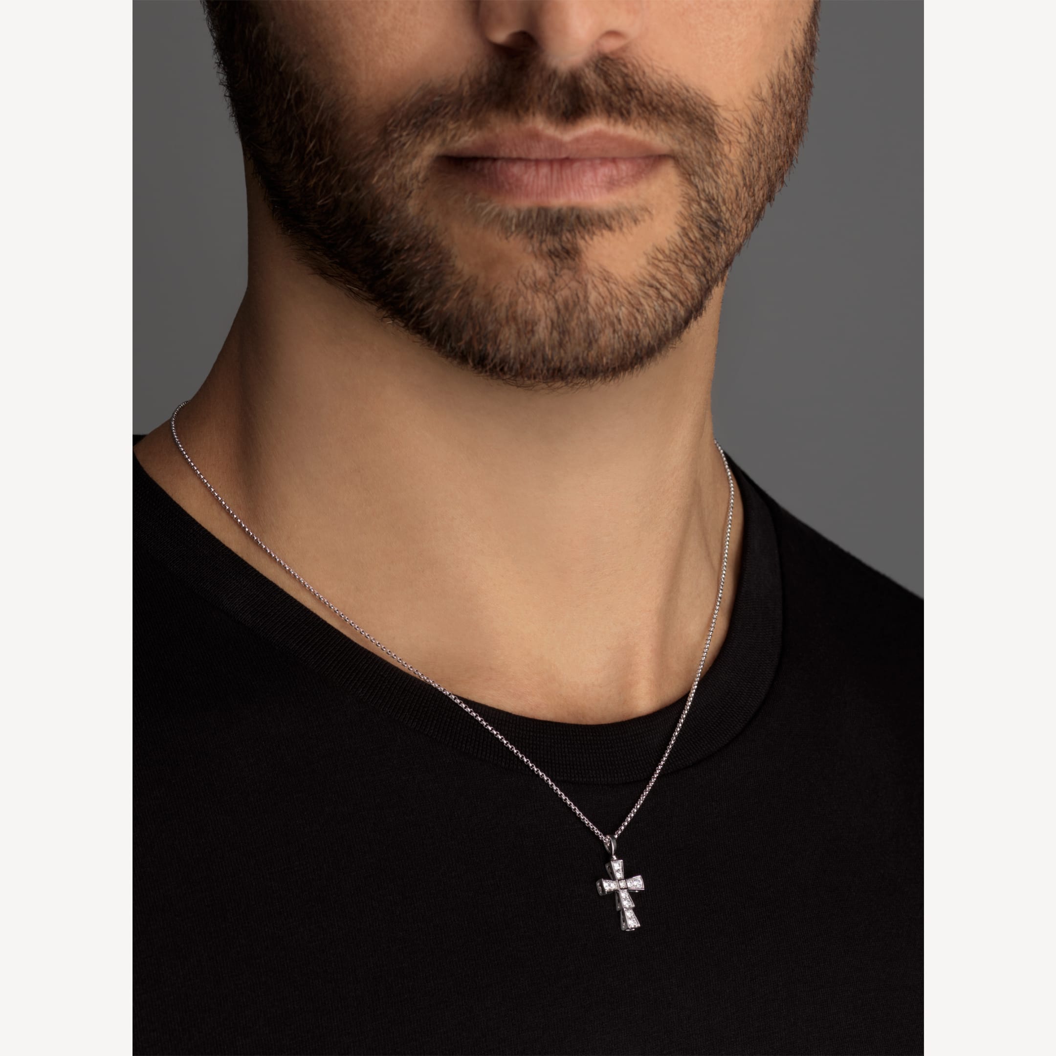 Diamond Pendants 18K Gold Necklace
