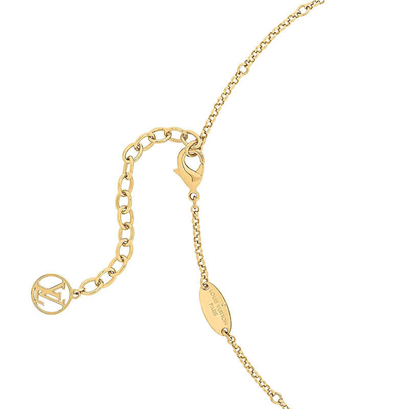 Louis Vuitton Gram Diamonds 18K Gold Necklace