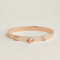 Hermes Collier De Chien Diamond 18K Gold Bracelet