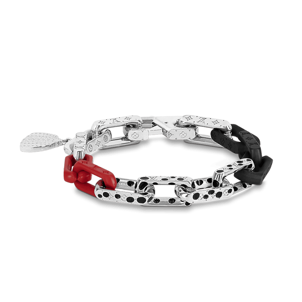 Louis Vuitton x YK Monogram Chain 18K Gold Bracelet