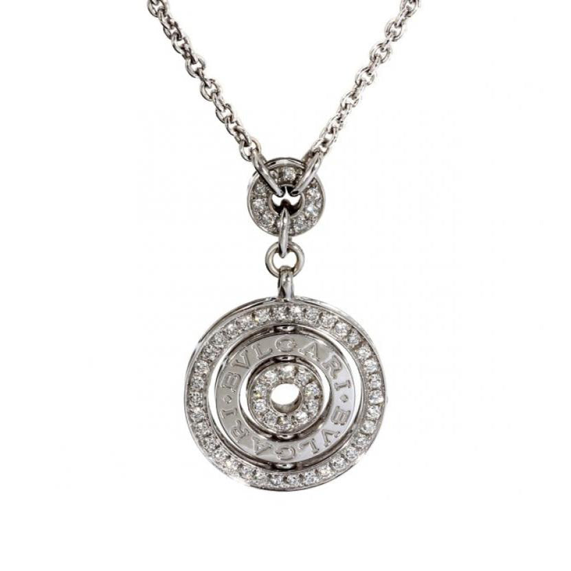 Bvlgari Cerchi Astrale Diamond 18K Gold Necklace
