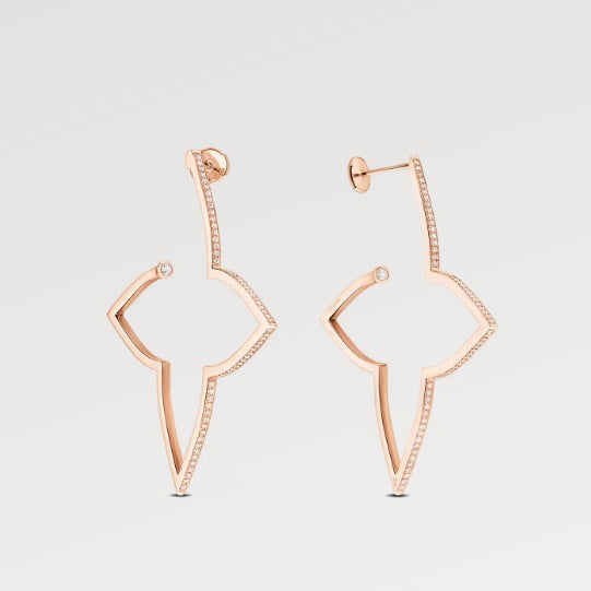 Louis Vuitton Debuts Blossom 18K Gold Earrings