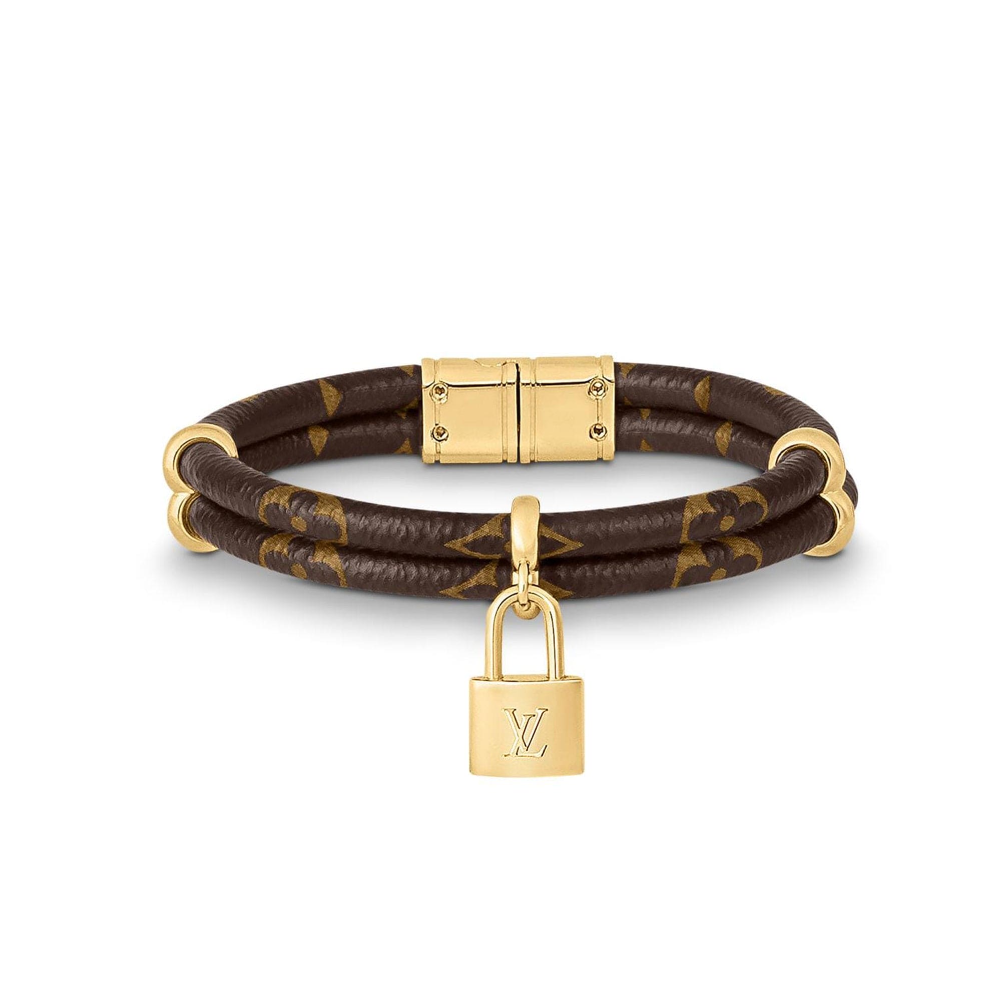 Louis Vuitton Keep It Twice 18K Gold Bracelet