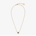 Fendi Forever Black 18K Gold Necklace