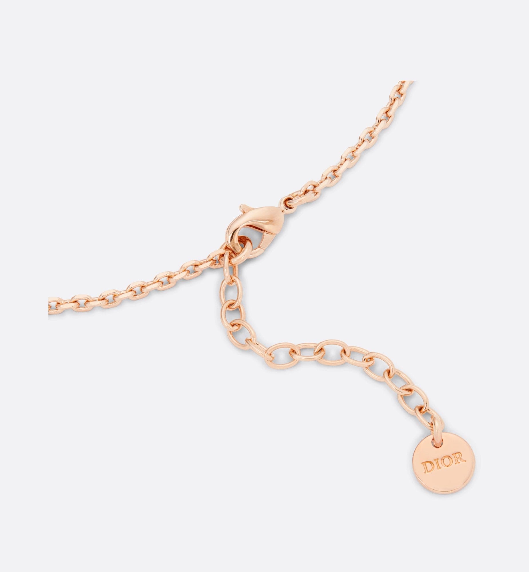 Dior Petit Pink Crystals 18K Gold Bracelet