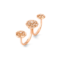 Chanel Extrait De Cam ̈¦lia Transformable 18K Gold Ring