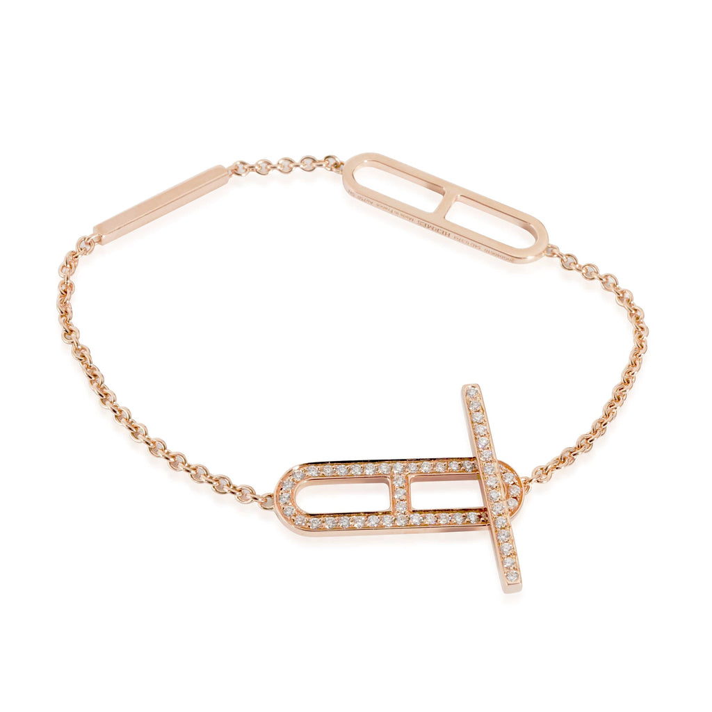 Hermes Ever Chaine D'ancre 18K Gold Bracelet