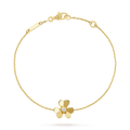 Frivole Medium Clover 18K Gold Bracelet