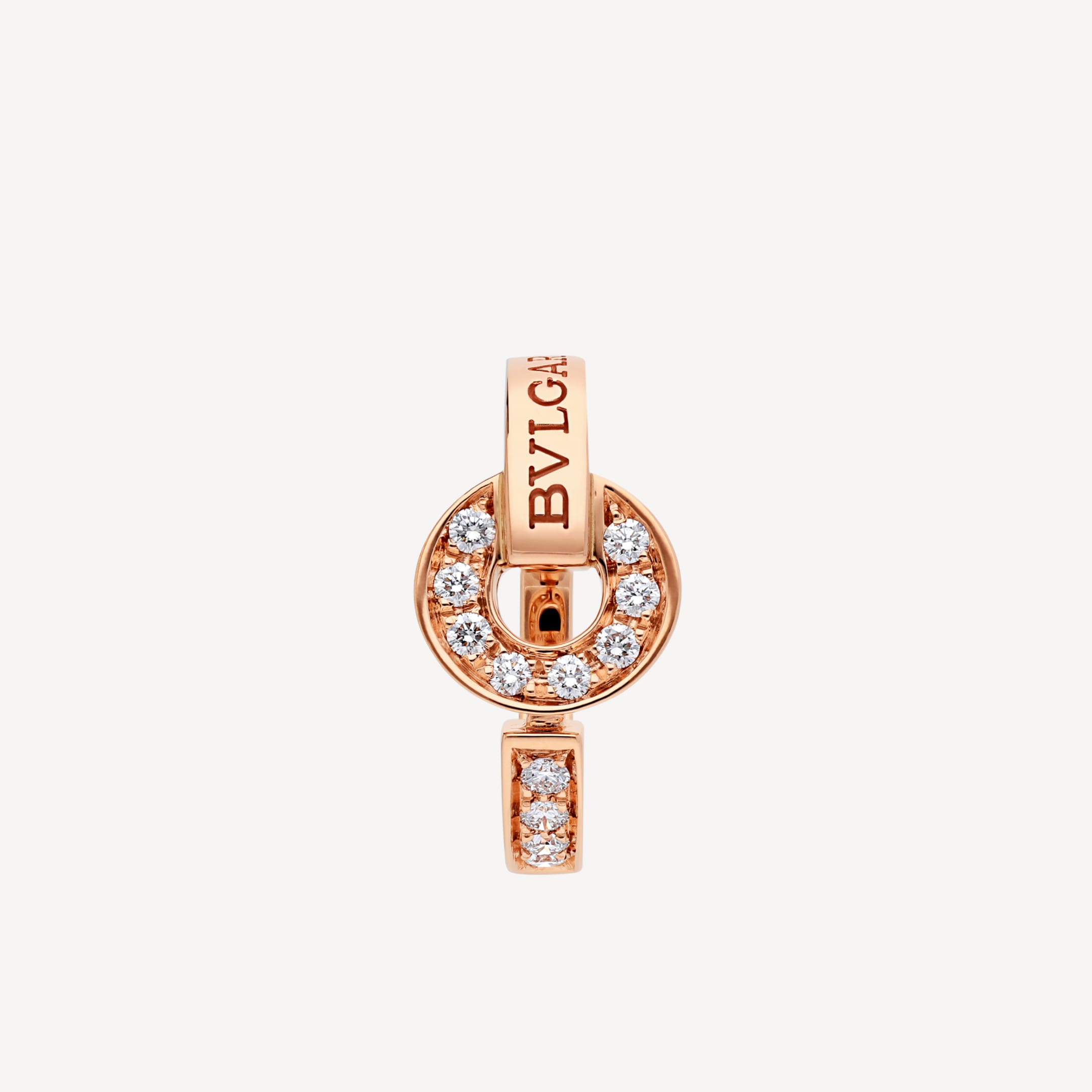 Bvlgari Diamond 18K Gold Ring