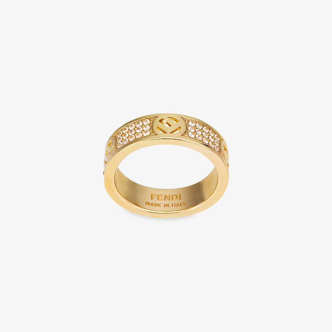 Fendi Is 18K Yellow Gold Ring
