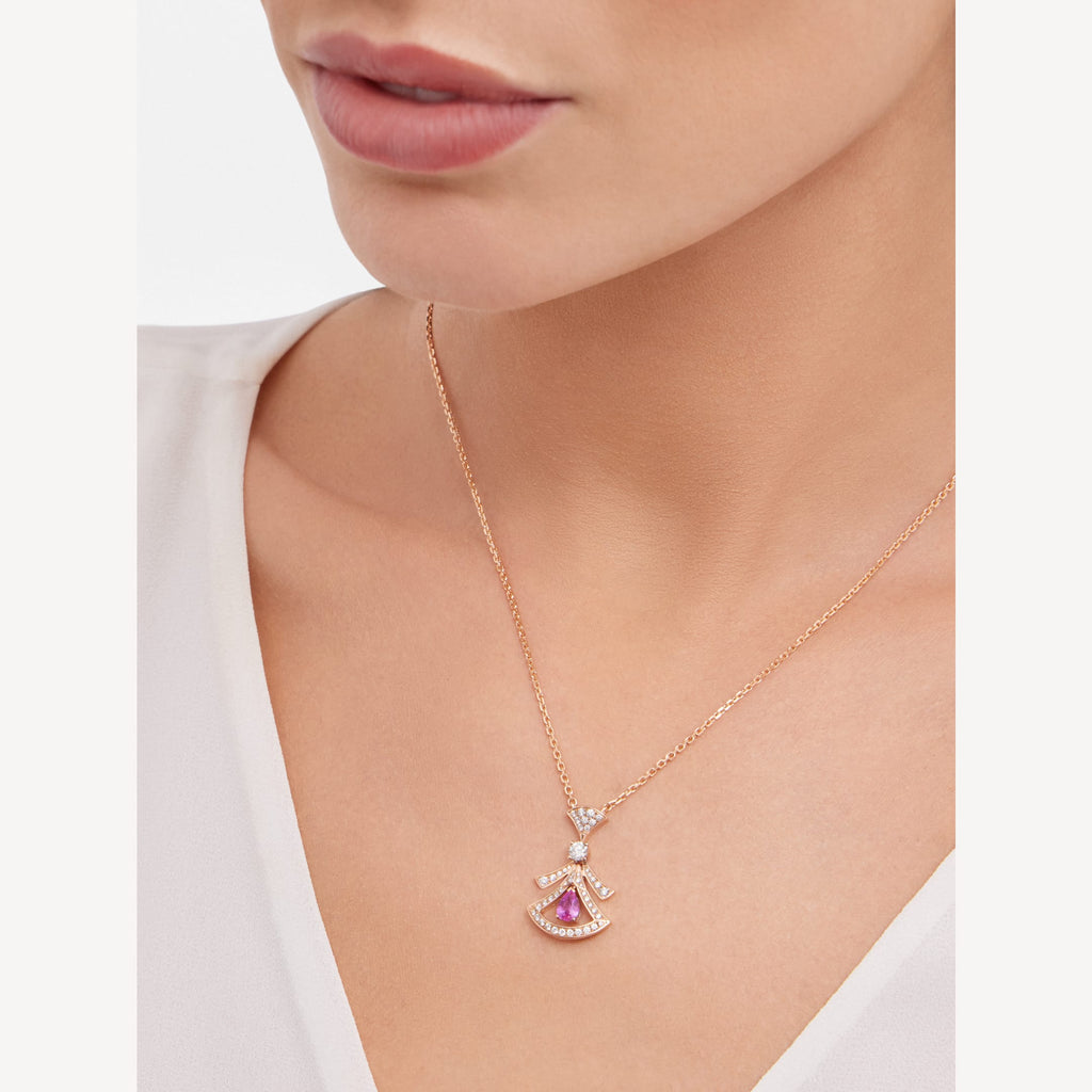 Bvlgari Dream Diamonds 18K Gold Necklace