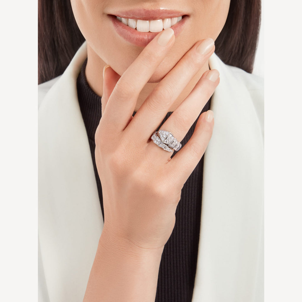 Bvlgari Serpenti Viper 18K Gold Ring