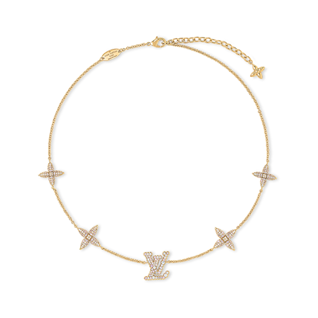 Louis Vuitton Iconic Tresor 18K Gold Necklace