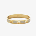 Fendi Is 18K Gold Bracelet