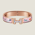 Hermes Clic Couvertures 18K Gold Bracelet