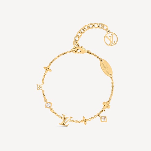Louis Vuitton In The Sky 18K Gold Bracelet