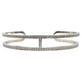 Hermes Ever Chain D¡ ̄ancre Cuff Diamond 18K Gold Bracelet