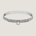 Hermes Collier De Chien Diamond 18K Gold Bracelet