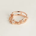 Hermes Chaine D'Ancre Chaos 18K Gold Ring