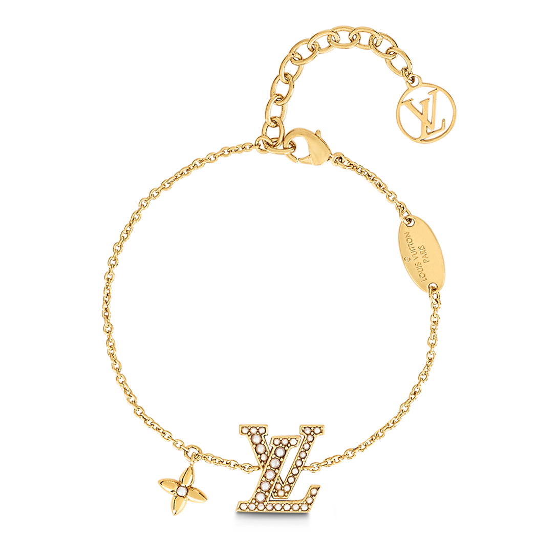 Louis Vuitton Iconic Pearls 18K Gold Bracelet
