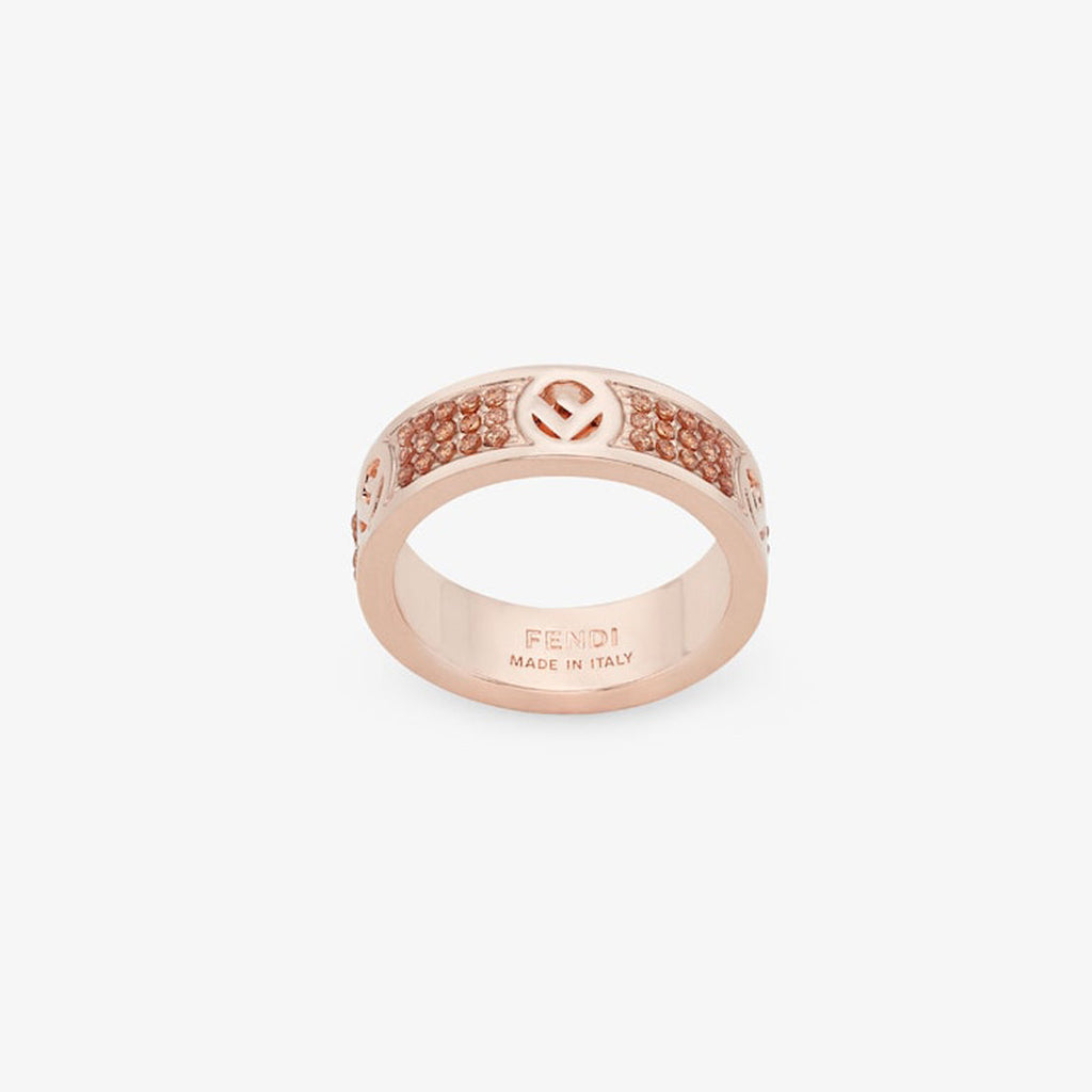 Fendi Is 18K Rose Gold Ring