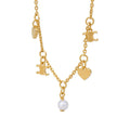Celine Pearl 18K Gold Bracelet