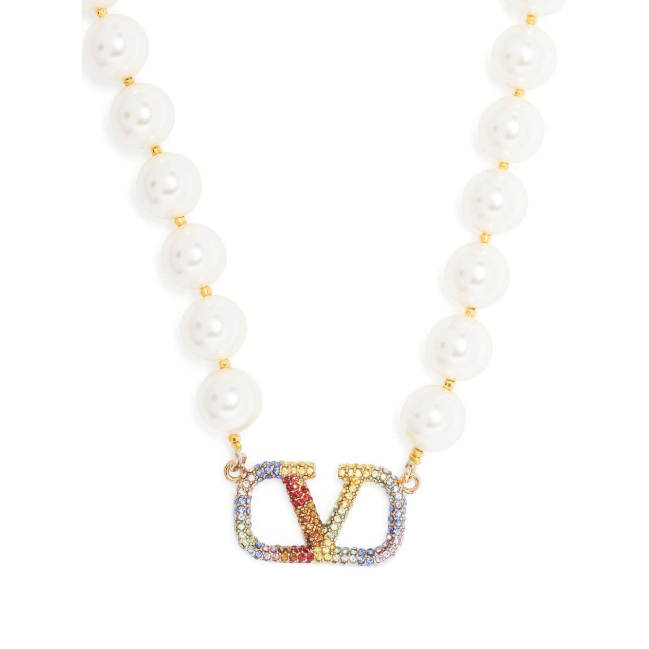 Valentino VLogo Signature 18K Gold Necklace