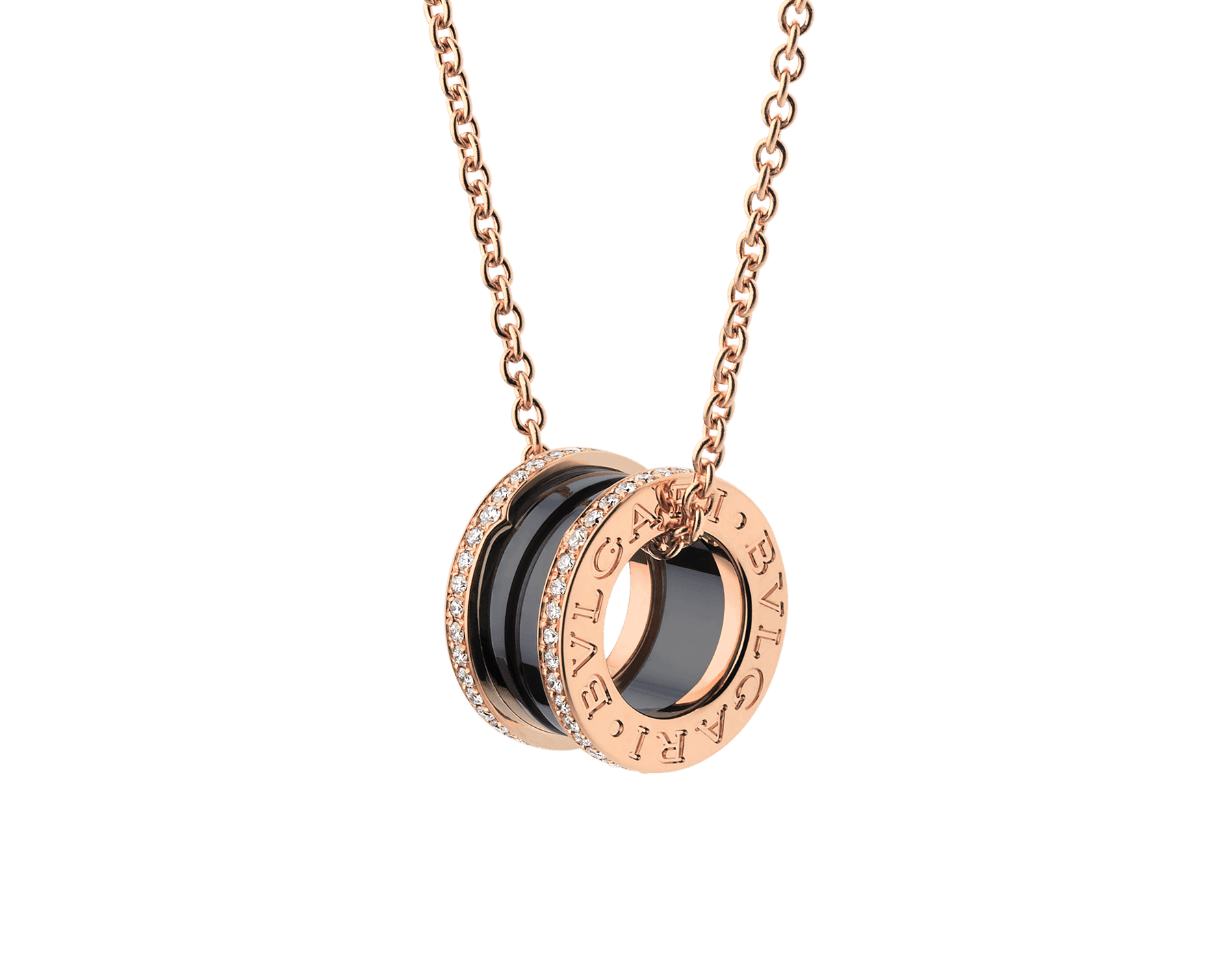 B.zero1 Edge Diamonds 18K Gold Necklace
