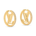 Louis Vuitton Louise Pearls 18K Gold Earrings