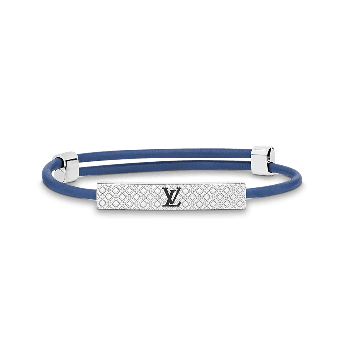 Louis Vuitton Champs Elys ̈¦es Blue 18K Gold Bracelet
