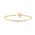 Louis Vuitton Idylle Blossom Twist 18K Gold Bracelet