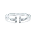 Tiffany Diamond Square 18K Gold Bracelet
