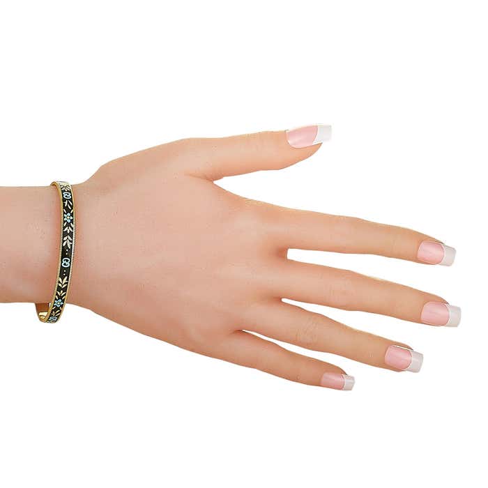 Gucci Double Icon Blooms 18K Gold Bracelet