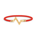 Louis Vuitton Volt Upside Down Play Red 18K Gold Bracelet