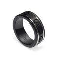 Gucci Double Icon Black Corundum 18K Gold Ring