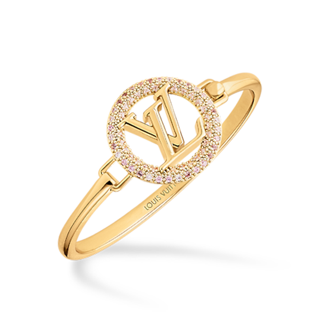 Louis Vuitton Louise Tresor 18K Gold Bracelet